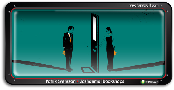 2-vector-art-Jashanmai-bookshops-Patrik-Svensson Patrik Svensson vector illustration book genre Jashanmai bookshops