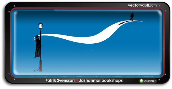 4-vector-art-Jashanmai-bookshops-Patrik-Svensson Patrik Svensson vector illustration book genre Jashanmai bookshops