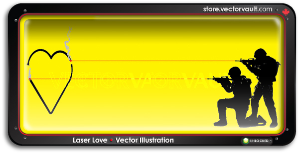 laser-love-search-buy-vector-art
